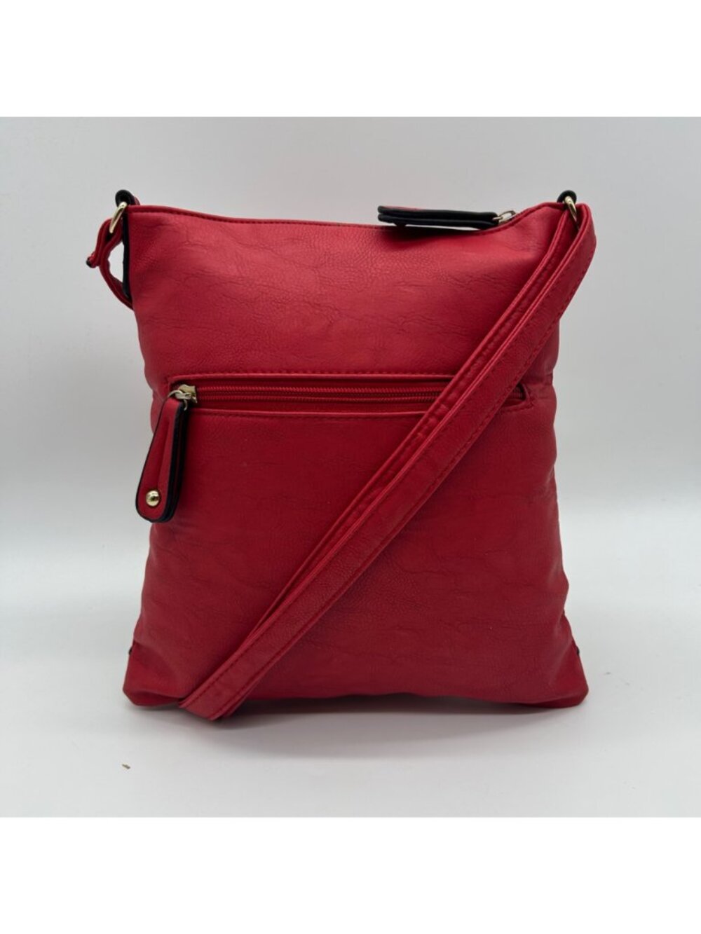 Scarleton Red Leather Large Shoulder Bag - Picture 2 of 10